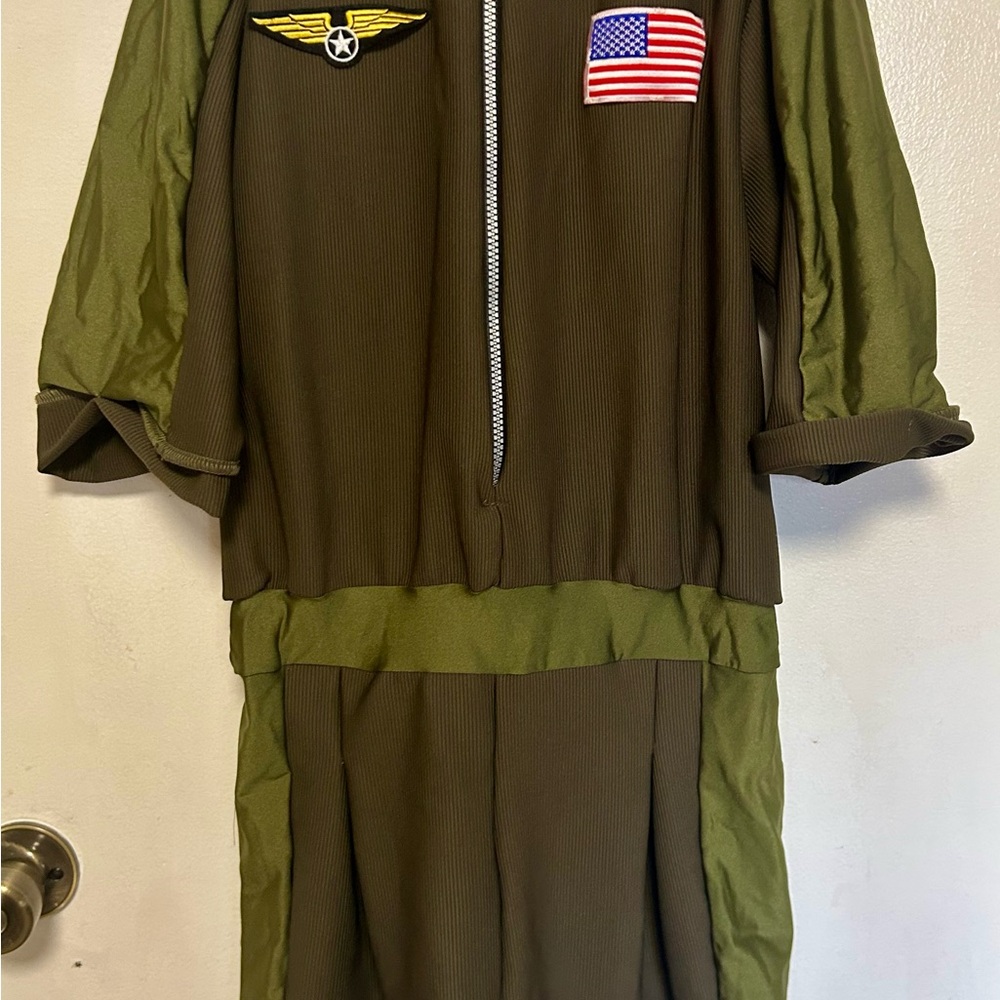A Wish Come True Danger Zone Top Gun Dance Costume